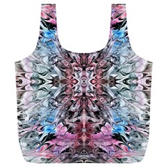 Abstract Waves  Full Print Recycle Bag (xl)
