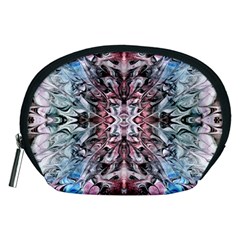 Abstract Waves  Accessory Pouch (medium)