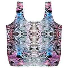 Abstract Waves Iii Full Print Recycle Bag (xxxl)