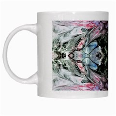 Abstract Waves-mixed Media White Mugs