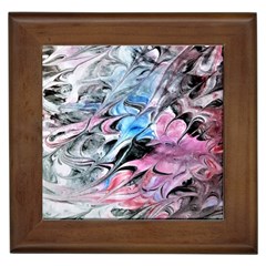 Abstract Waves Module Framed Tile