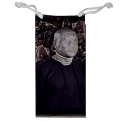 No Face Hanged Creepy Poster Jewelry Bag by dflcprintsclothing