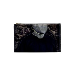 No Face Hanged Creepy Poster Cosmetic Bag (small) by dflcprintsclothing