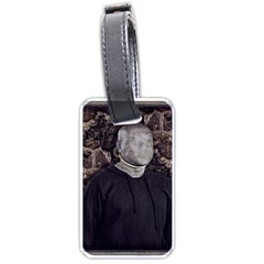 No Face Hanged Creepy Poster Luggage Tag (one Side) by dflcprintsclothing