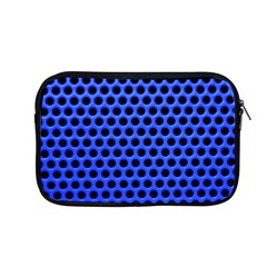 Metallic Mesh Screen-blue Apple MacBook Pro 13  Zipper Case