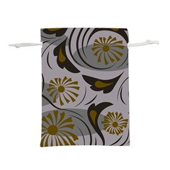 Folk Flowers Pattern Floral Surface Design Seamless Pattern Lightweight Drawstring Pouch (m) by Eskimos