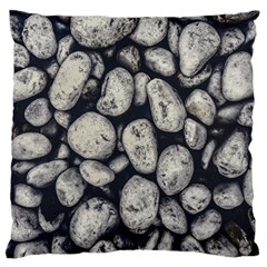 White Rocks Close Up Pattern Photo Large Cushion Case (one Side) by dflcprintsclothing