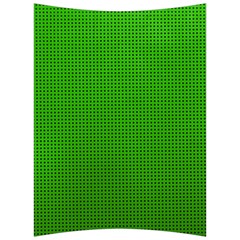 Metallic Mesh Screen 2-green Back Support Cushion by impacteesstreetweareight