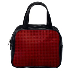 Metallic Mesh Screen 2-red Classic Handbag (one Side) by impacteesstreetweareight