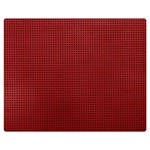 Metallic Mesh Screen 2-red Double Sided Flano Blanket (Medium)  60 x50  Blanket Back