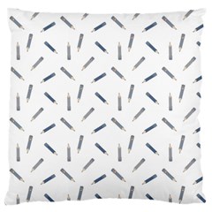 Gray Pencils On A Light Background Standard Flano Cushion Case (one Side) by SychEva