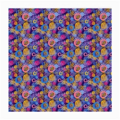 Multicolored Circles And Spots Medium Glasses Cloth (2 Sides) by SychEva