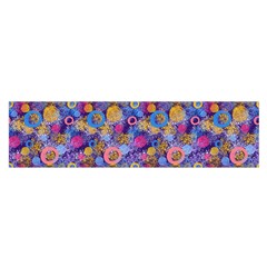 Multicolored Circles And Spots Satin Scarf (oblong) by SychEva