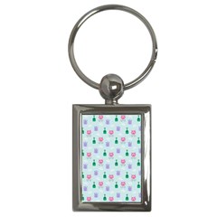 Funny Monsters Aliens Key Chain (rectangle) by SychEva
