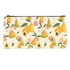 Yellow Juicy Pears And Apricots Pencil Case by SychEva
