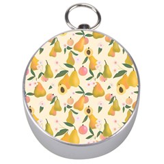 Yellow Juicy Pears And Apricots Silver Compasses by SychEva