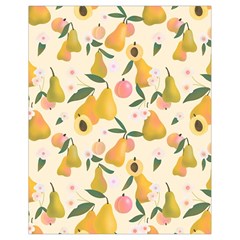 Yellow Juicy Pears And Apricots Drawstring Bag (small) by SychEva