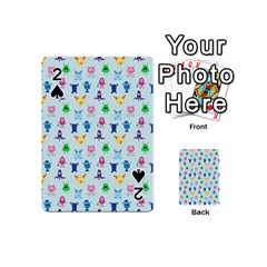 Funny Monsters Playing Cards 54 Designs (mini) by SychEva