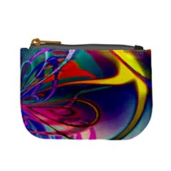 Colorful Rainbow Modern Paint Pattern 13 Mini Coin Purse