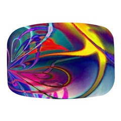 Colorful Rainbow Modern Paint Pattern 13 Mini Square Pill Box