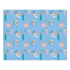 Beautiful Girls With Drinks Double Sided Flano Blanket (large)  by SychEva