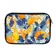 Floral Apple Macbook Pro 17  Zipper Case by Sparkle