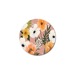 Floral Golf Ball Marker (4 Pack)