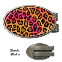Leopard Print Money Clips (oval)  by skindeep