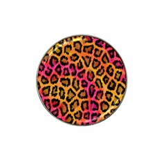Leopard Print Hat Clip Ball Marker by skindeep