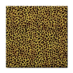 Fur-leopard 2 Tile Coaster by skindeep