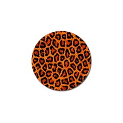 Leopard-print 3 Golf Ball Marker (4 Pack) by skindeep