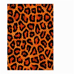Leopard-print 3 Small Garden Flag (two Sides) by skindeep