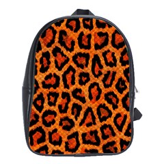 Leopard-print 3 School Bag (xl) by skindeep