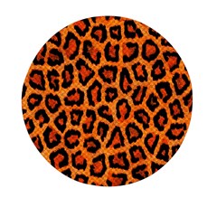 Leopard-print 3 Mini Round Pill Box by skindeep