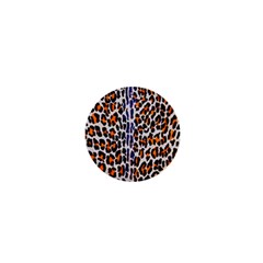 Fur-leopard 5 1  Mini Magnets by skindeep