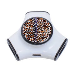 Fur-leopard 5 3-port Usb Hub by skindeep