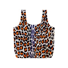 Fur-leopard 5 Full Print Recycle Bag (s) by skindeep