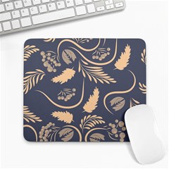 Folk Flowers Pattern  Large Mousepads by Eskimos