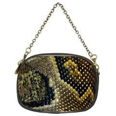 Leatherette Snake 2 Chain Purse (two Sides) by skindeep