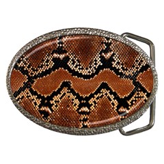 Leatherette Snake 3 Belt Buckles
