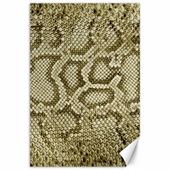 Leatherette Snake 4 Canvas 24  X 36  by skindeep