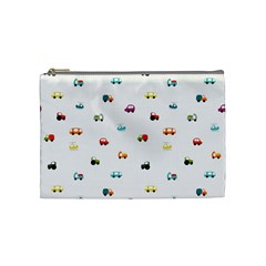 Cute Bright Little Cars Cosmetic Bag (medium) by SychEva