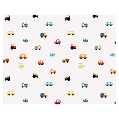 Cute Bright Little Cars Double Sided Flano Blanket (medium)  by SychEva