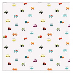 Cute Bright Little Cars Large Satin Scarf (square) by SychEva