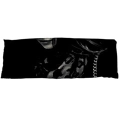 Beauty Woman Black And White Photo Illustration Body Pillow Case (dakimakura) by dflcprintsclothing