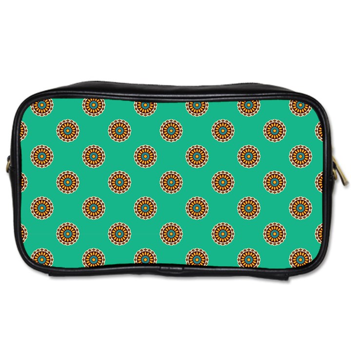 ethnic circular print Toiletries Bag (One Side)