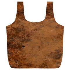 Aged Leather Full Print Recycle Bag (xl)