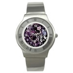 Pressure Points Stainless Steel Watch Front