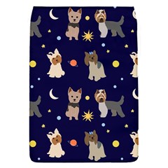 Terrier Cute Dog With Stars Sun And Moon Removable Flap Cover (s) by SychEva
