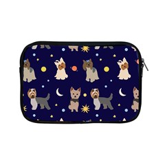 Terrier Cute Dog With Stars Sun And Moon Apple Ipad Mini Zipper Cases by SychEva